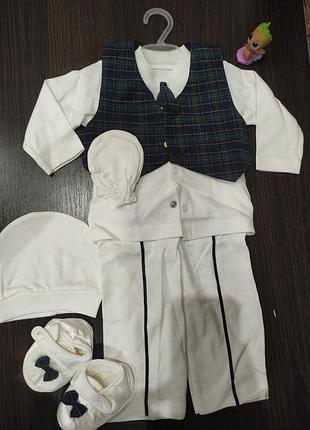 Костюм для младенца, мальчик,1-3 месяца