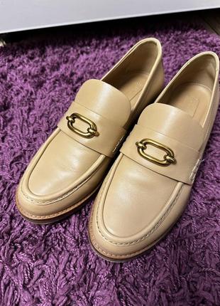 Массимо лоферы кожаные