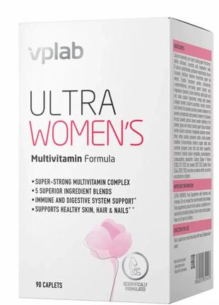 Vplab ultra women multivitamin formula - 90 caps мультивитамины