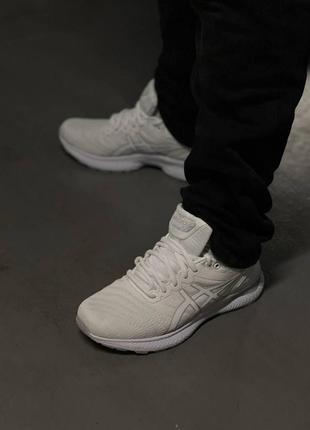 Мужские кроссовки asics gel nimbus 22 white4 фото