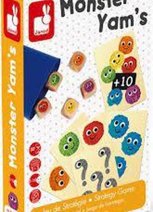 Настольная игра janod монстры (j02739) от 5 лет
