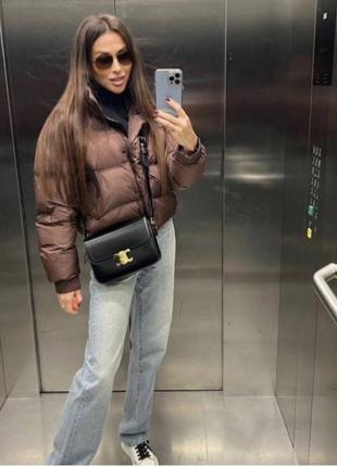 Куртка пуфер zara