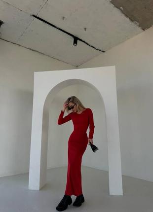 Сукня довжиною міді5 фото