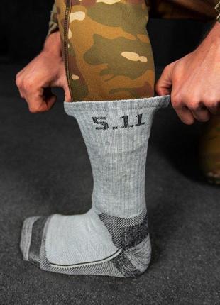 Шкарпетки 5.11 level 2 grey вт70463 фото