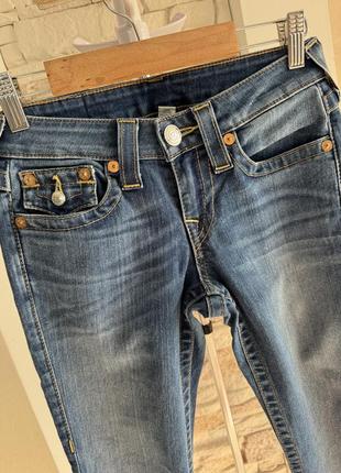 Винтажные джинсы низкая посадка true religion3 фото