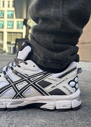 Стильные мужские кроссовки ASICS Gel-Tactic BLACK ORANGE Training Shoes Wear-resistant Cozy 1071A065-004 white black белые6 фото