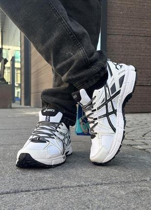 Стильные мужские кроссовки ASICS Gel-Tactic BLACK ORANGE Training Shoes Wear-resistant Cozy 1071A065-004 white black белые2 фото