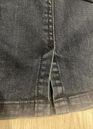 Нереаельно класна ідеальна джинсова міні спідниця garсia7 фото