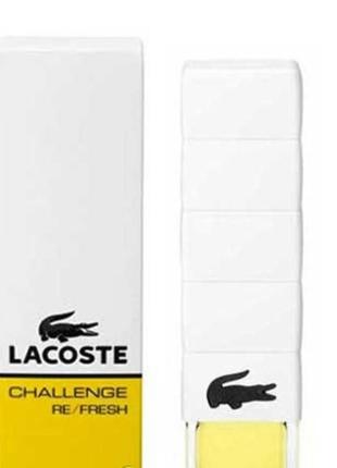 Мужской парфюм lacoste challenge refresh туалетная вода 90 ml