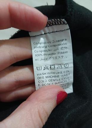 Черная матовая мини юбка плиссе из эко кожи на флисе5 фото