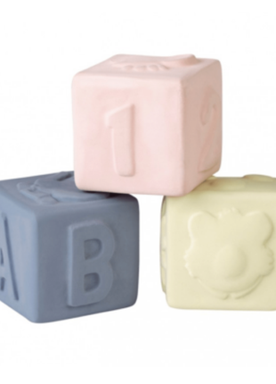 Кубики для малюків tikiri,натуральний каучук