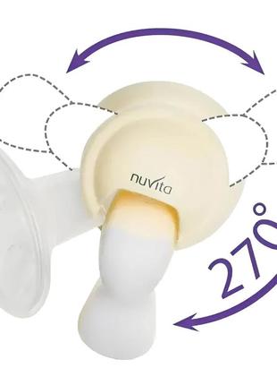 Молокоотсос nuvita механический (nv1215)4 фото