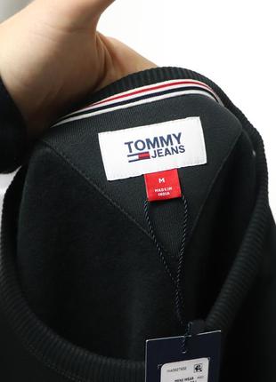 Чоловіча кофта світшот tommy hilfiger jeans big logo оригінал [ m і l ]9 фото