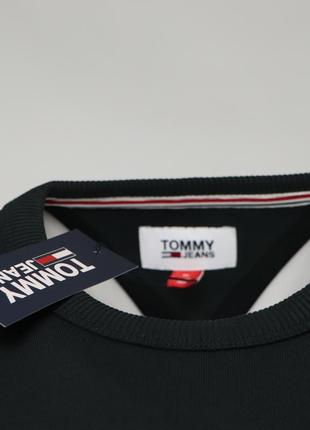 Чоловіча кофта світшот tommy hilfiger jeans big logo оригінал [ m і l ]10 фото