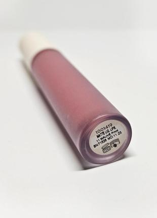 Жидкая матовая помада matte liquid lipstick 11 mauve pink фармаси farmasi 10014194 фото