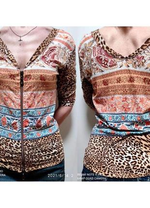 Жіноча блузка на блискавці. 42 розмір. xs/s. ідеальний стан.