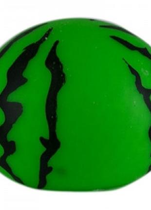 Игрушка антистресс сквиш мягкая для детей резиновая арбуз кавун  фрукт мяч мячик