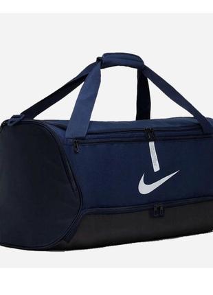 Спортивная сумка nike brsla m bkpk 9.5 cu8097-410 темно-синяя оригинал4 фото