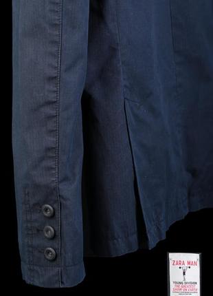 Сток zara man young division зара блэйзер пиджак куртка жакет т. синий винтаж размер м 25€7 фото