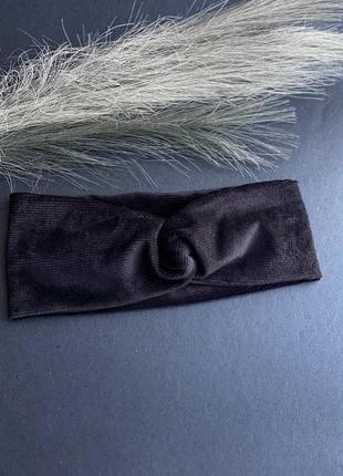 Повязка на голову ,чалма велюр2 фото