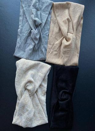 Повязка на голову ,чалма велюр3 фото