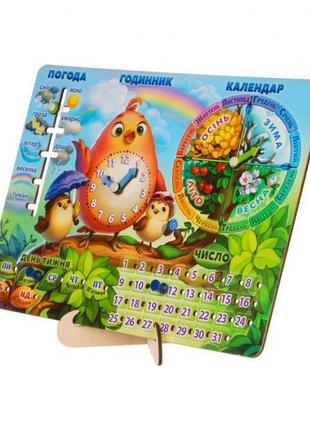 Розвиваюча гра календар - 2 "пташка" ubumblebees (псф029-укр) psf029-ukr укр2 фото