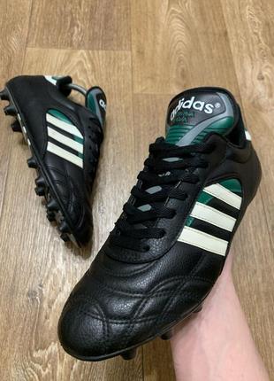 Adidas torra liga leather soccer мужские кожаные футбольные бутсы сороконожки копы