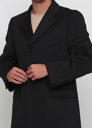 Пальто чоловіче montenapoleone italy вовна кашемір 52