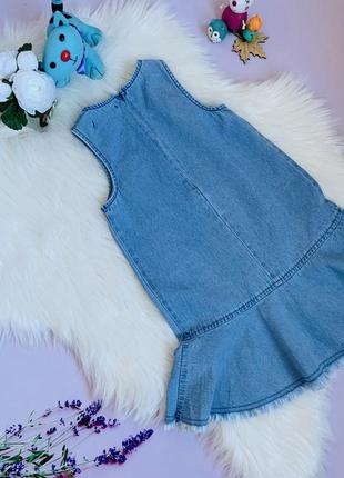 Платье m&s малышке 5-6 лет