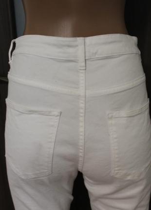 Белые джинсы h&m в идеальном состоянии l-xl5 фото