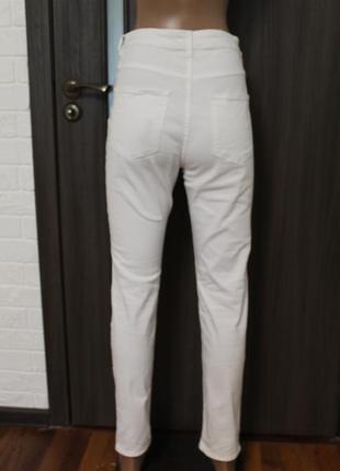 Белые джинсы h&m в идеальном состоянии l-xl4 фото