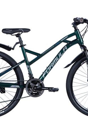 Велосипед st 26" formula drift am dd рама-16.5" з крилом pl 2024 (зелений)
