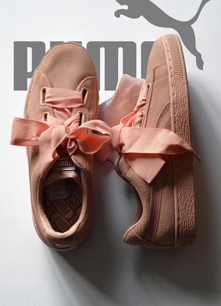 Жіночі кросівки puma suede heart ep, оригінал, (р. 41)