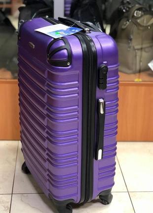 Средний чемодан kaiman фиолетовый размер m2 фото