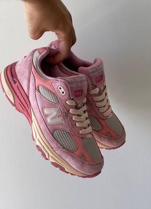 Женские кроссовки nb 993 pink3 фото