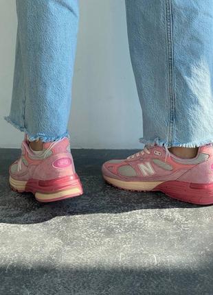 Женские кроссовки nb 993 pink8 фото