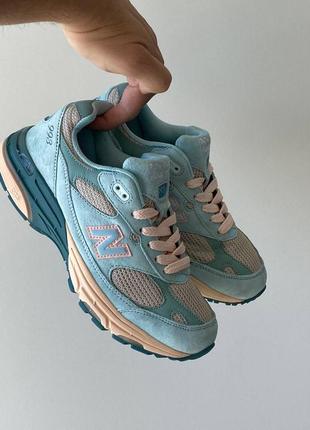 Женские кроссовки nb 993 blue1 фото