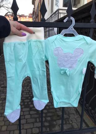 Набор боди ползунки