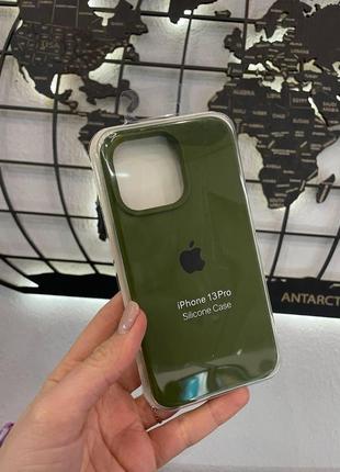 Чехол с микрофиброй для iphone 13 pro silicone case, силиконовый чехол для айфон 13 про