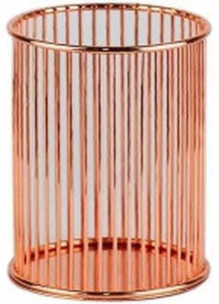 Склянка сітка органайзер підставка метал настільний для канцелярії кистей олівців