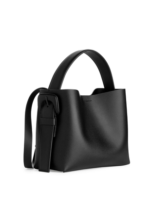 Натуральна шкіряна сумка arket 1169636