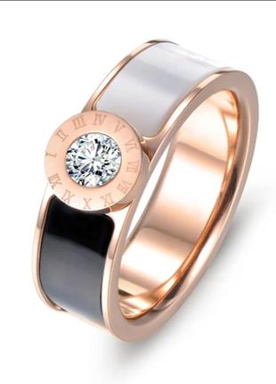 Новое кольцо керамическое колечко 17р кольцо керамическое1 фото