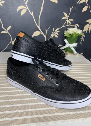 ⚜️❤️vans, натур кожа, классные кеды, р 39, как новые,