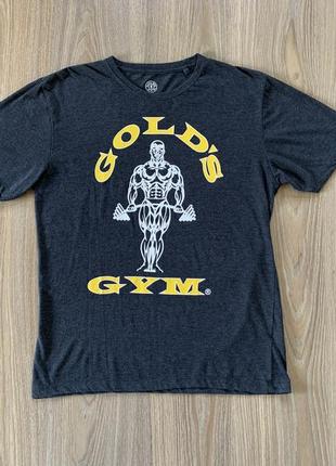 Чоловіча бавовняна футболка golds gym