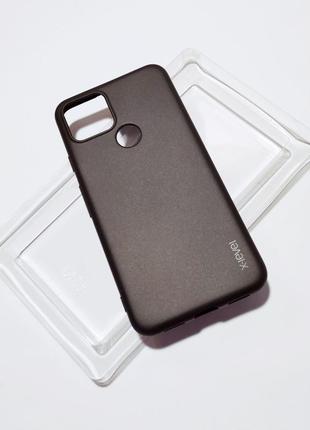 Черный тонкий чехол x-level для google pixel пиксель 5