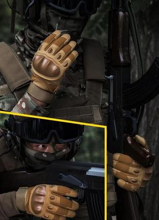 Перчатки тактические с закрытыми пальцами outdoor 910 размер l, зеленый (олива).