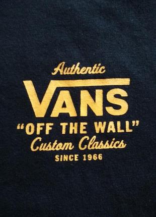 Мужская футболка vans off the wall vintage classics (l-xl) оригинал3 фото