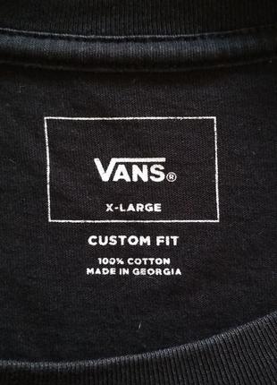 Мужская футболка vans off the wall vintage classics (l-xl) оригинал6 фото