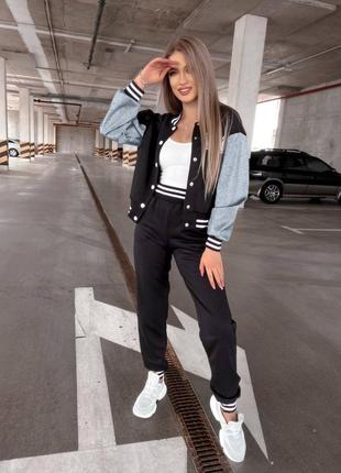 Костюм: штани + бомбер6 фото