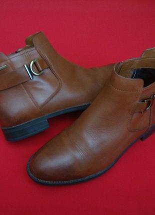 Ботинки clarks gore-tex натур кожа 41 разм